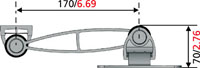 Vogel's VFW 326 - LCD/TFT wall support – image 4