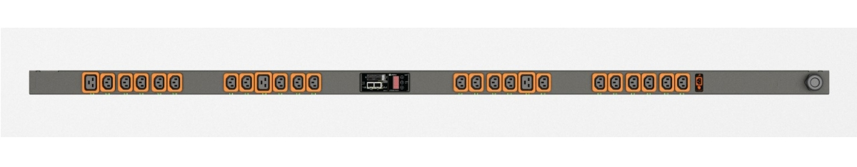 Vertiv Geist MNU3EGB0-24PK33-2TL56A0A10-S-A power distribution unit (PDU) 24 AC outlet(s) 0U Black