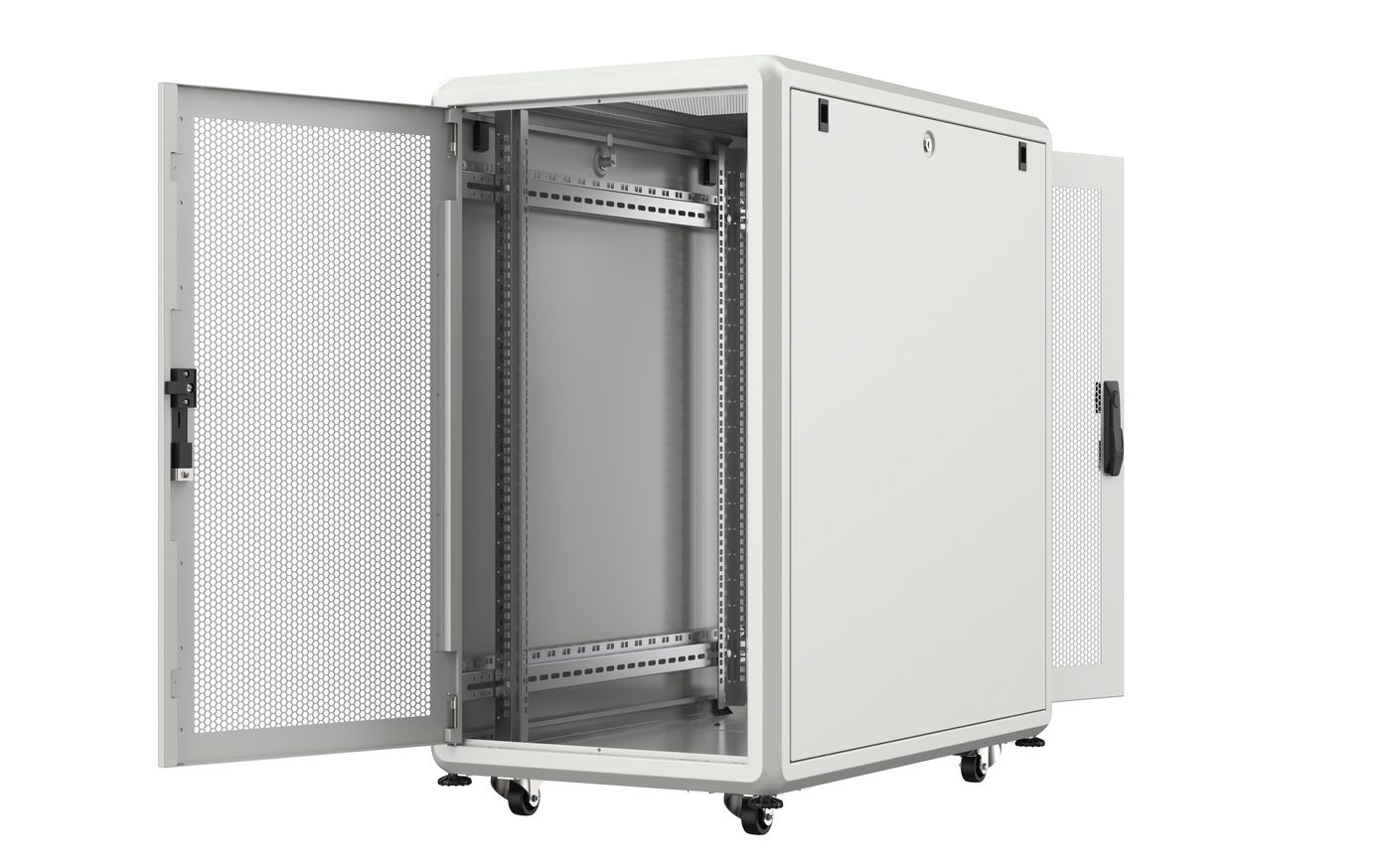 Lanview RSL20U61WH rack cabinet 20U Freestanding rack White – image 2