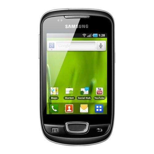 Samsung Galaxy Mini 7.98 cm (3.14") Single SIM Android 2.2 3G Micro-USB B 0.164 GB 1200 mAh Black, Grey