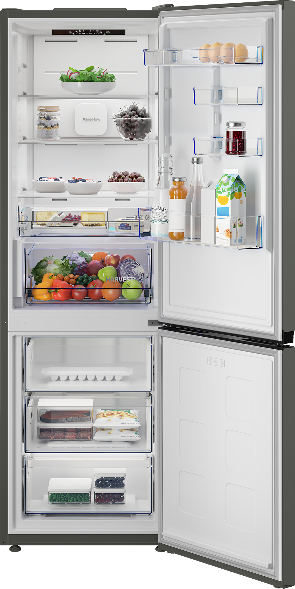 Beko B5RCNA376HG fridge-freezer Freestanding – image 5