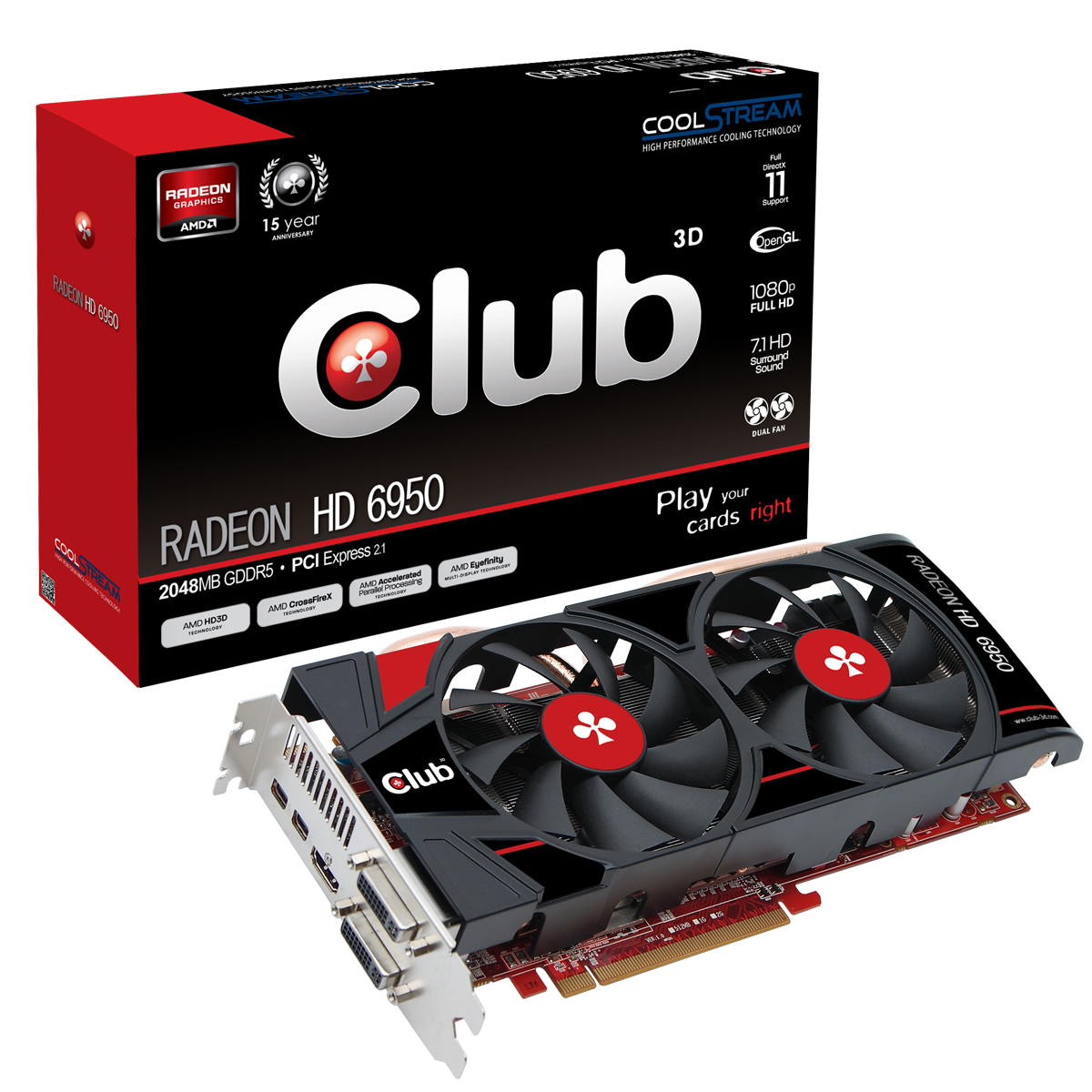 CLUB3D Radeon HD 6950 CoolStream Edition