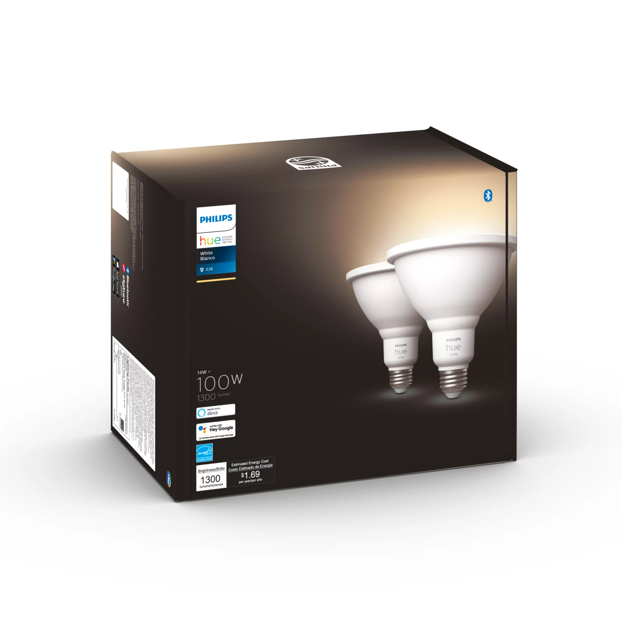 Philips by Signify Philips Hue White 046677476823 smart lighting Smart lighting kit Bluetooth/Zigbee – image 2