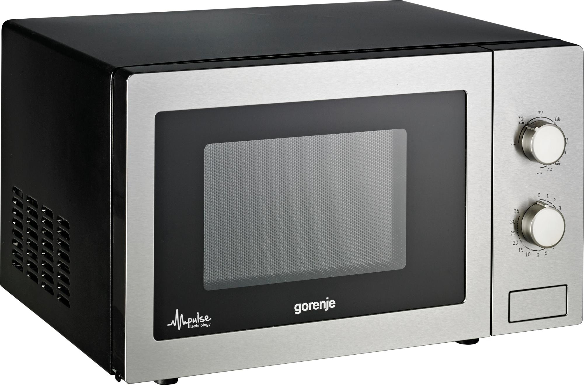 Gorenje MO21MGE microwave Black, Stainless steel Countertop