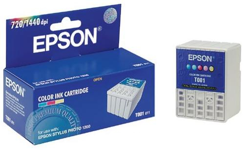 Epson T001011-AL ink cartridge 1 pc(s) Original Blue, Cyan, Magenta, Red, Yellow