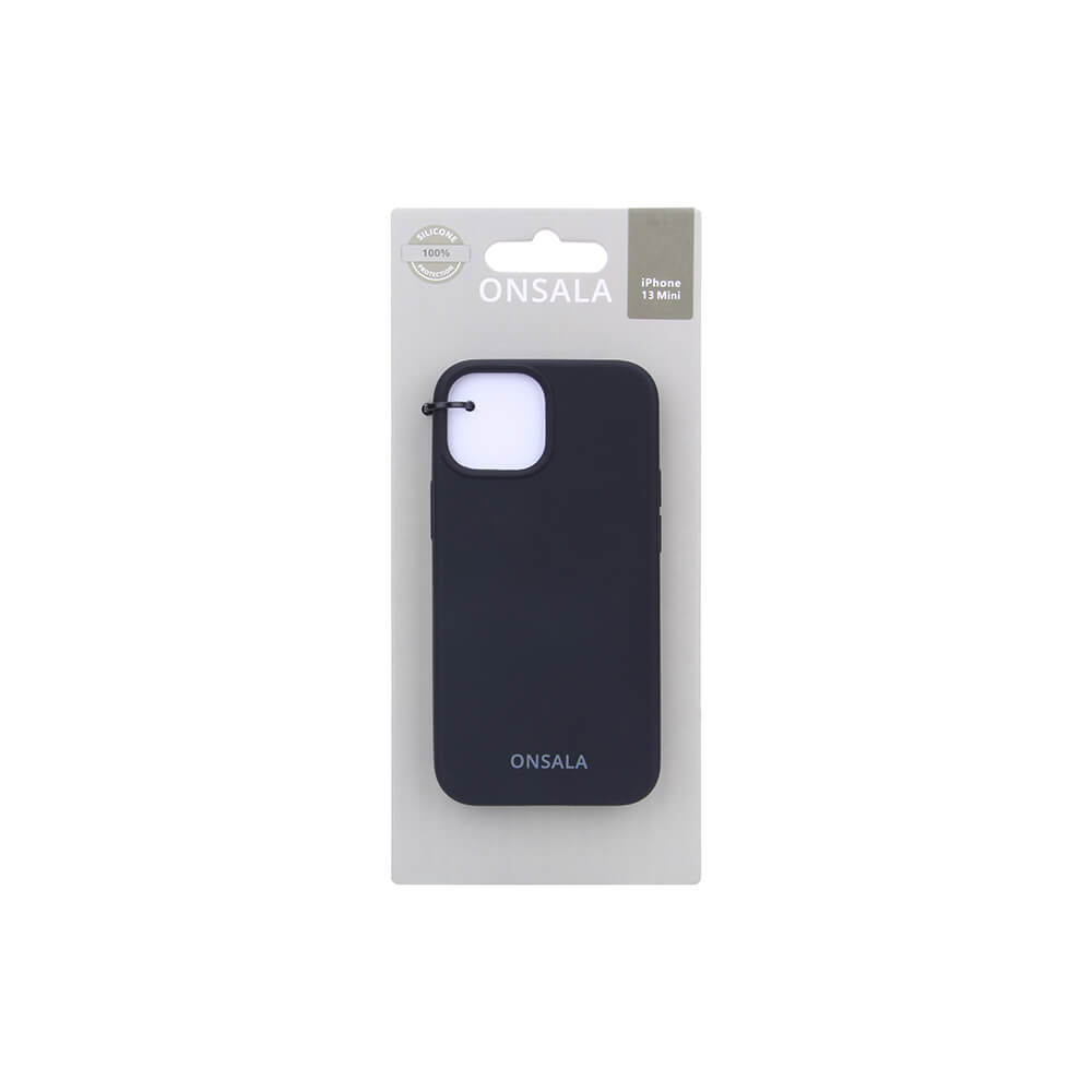Onsala Phone Case Silicone Black - iPhone 13 Mini – image 2