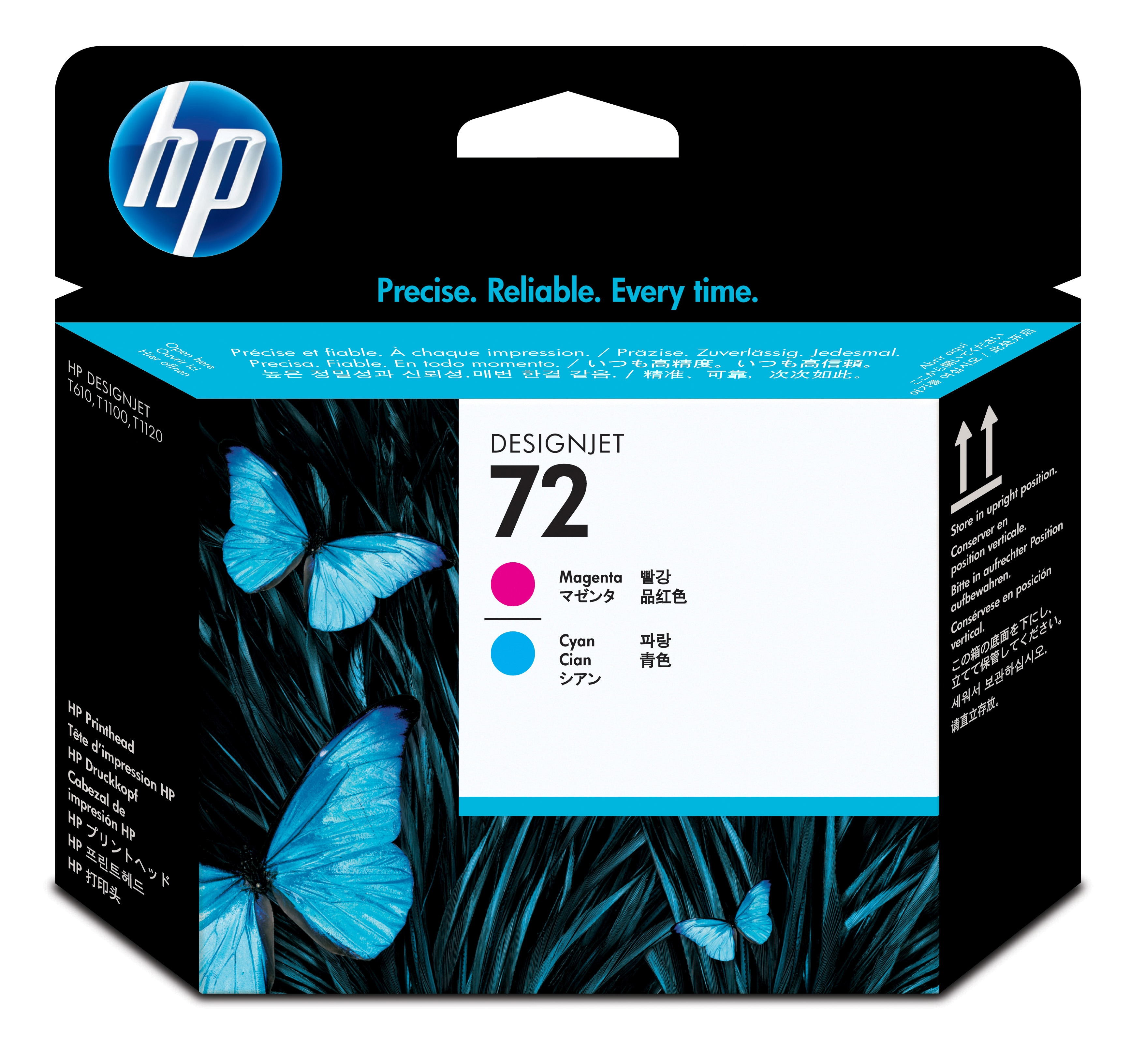 Cabezal De Impresión Hp 72 Cian Magenta Original (C9383A) - C9383A