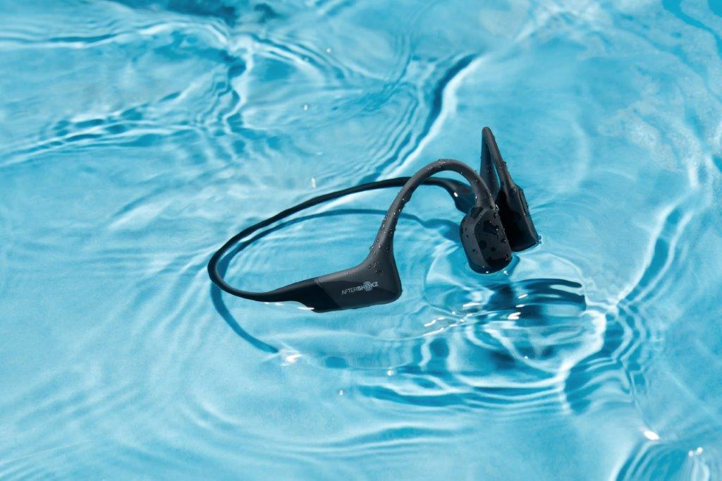 SHOKZ Aeropex Headset Wireless Neck-band Sports Bluetooth Black, Grey – image 3