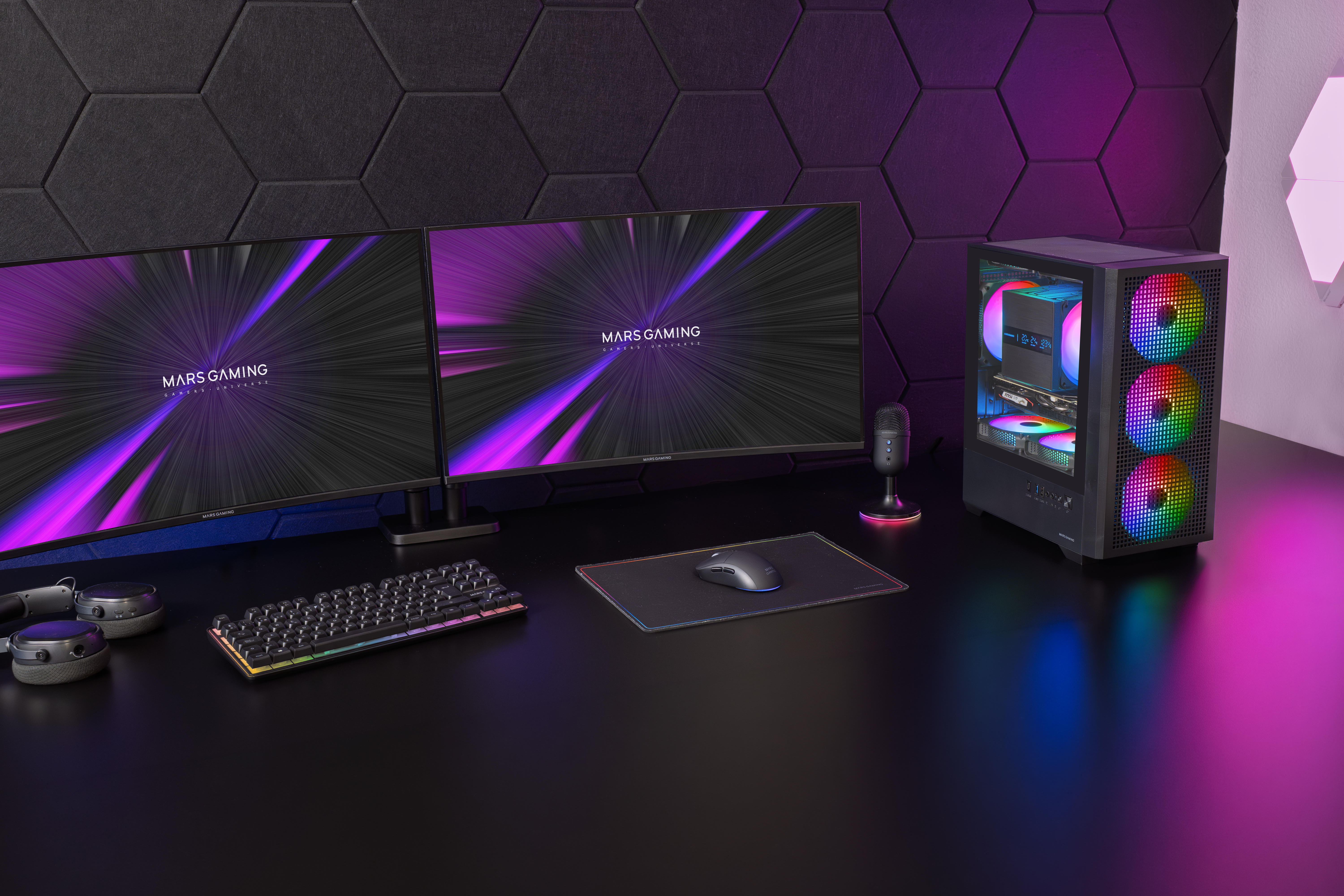 Mars Gaming MCVECTOR computer case Mini Tower Black image 10