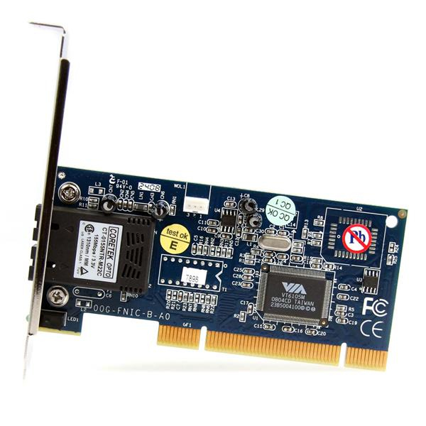 StarTech.com 100Mbps Full/Low Profile Ethernet Multi Mode SC Fiber PCI NIC Card 2km – image 2