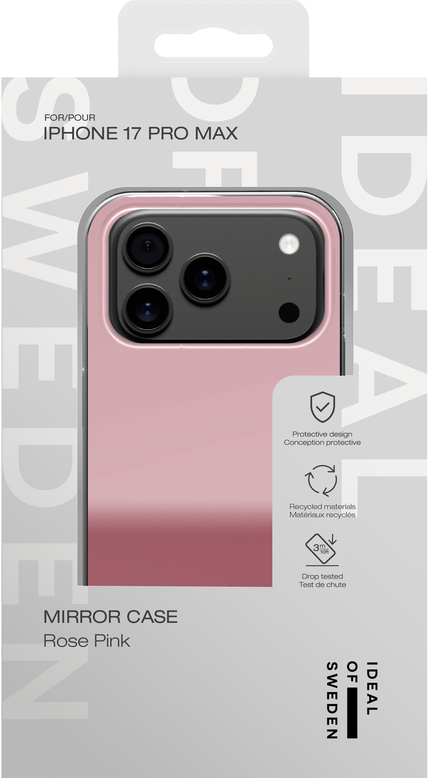 iDeal of Sweden Mirror Case iPhone 17 Pro Max Mirror Rose Pink – image 5