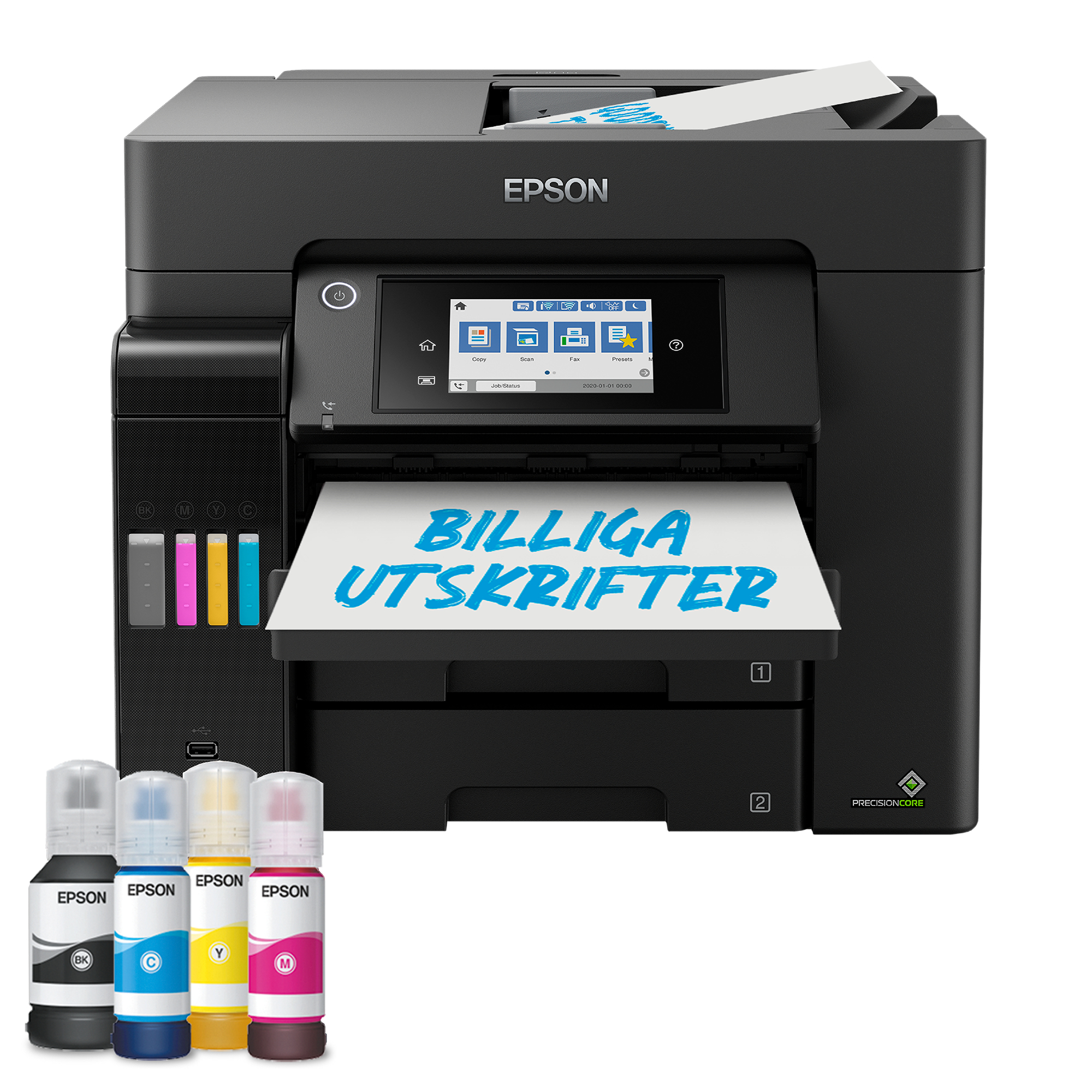 Epson EcoTank ET-5855 Inkjet A4 4800 x 2400 DPI 25 ppm Wi-Fi