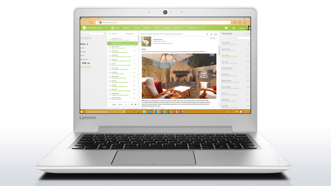 Lenovo IdeaPad 510S-13ISK Intel® Core™ i3 i3-6100U Laptop