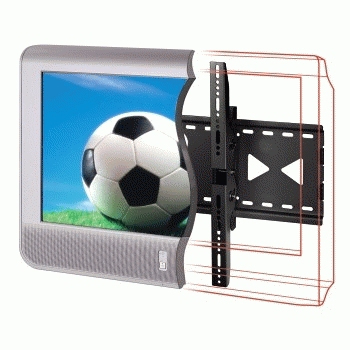 Hama "Home Cinema" Wall Bracket for Plasma/LCD, black – image 2