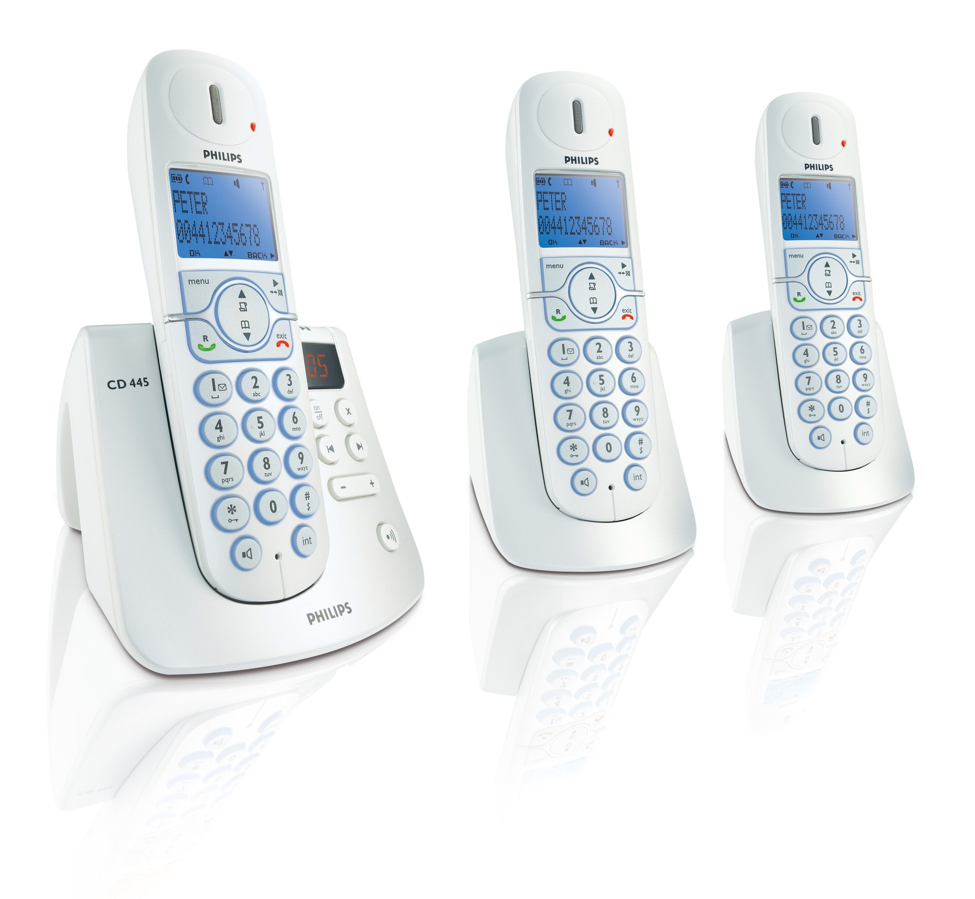 Philips Cordless phone answer machine CD4453S/05