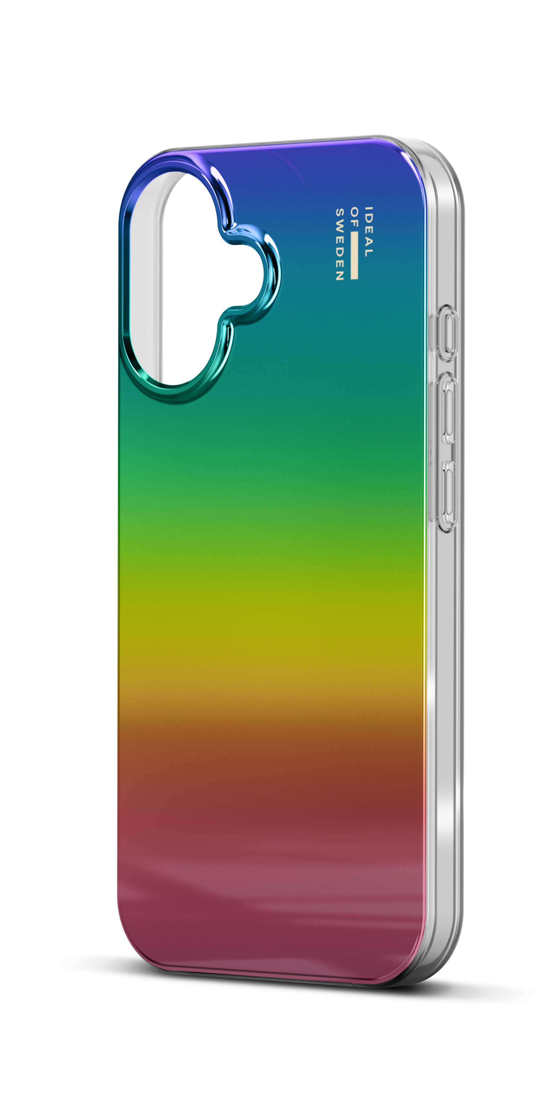 iDeal of Sweden Mirror Case MagSafe iPhone 16 Rainbow
