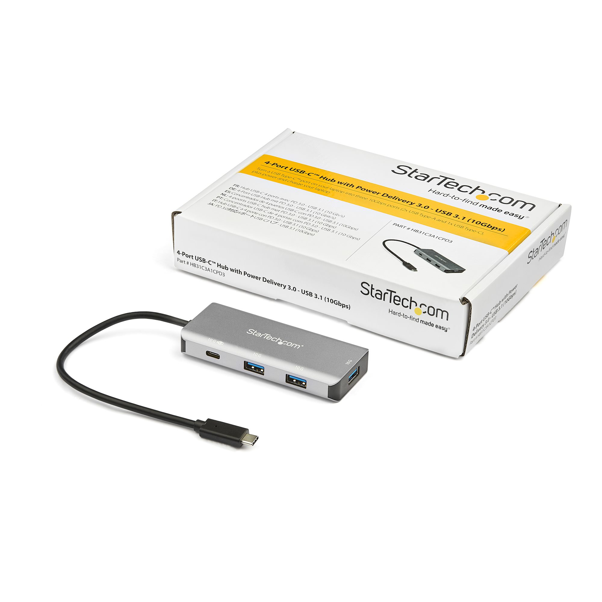 StarTech.com 4 Port USB C Hub (10Gbps) to 3x USB-A & 1x USB-C – image 5