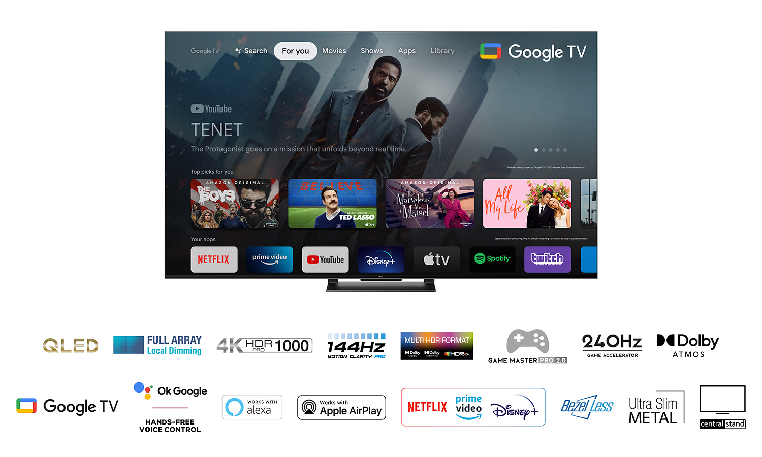 TCL C74 65C741K TV – image 3