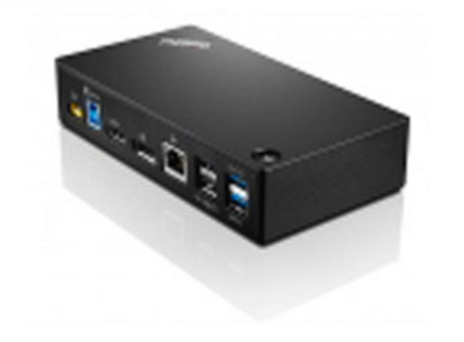Lenovo 40A80045IT laptop dock/port replicator Wired USB 3.2 Gen 1 (3.1 Gen 1) Type-A Black – image 2