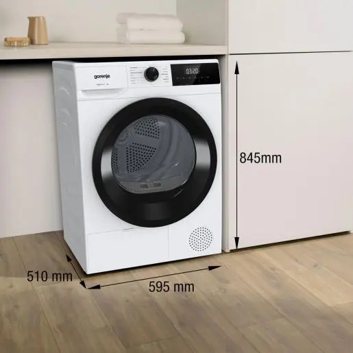 Gorenje D2HNE7D tumble dryer Freestanding Front-load – image 2