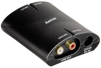 Hama 00083181 audio converter Black – image 2
