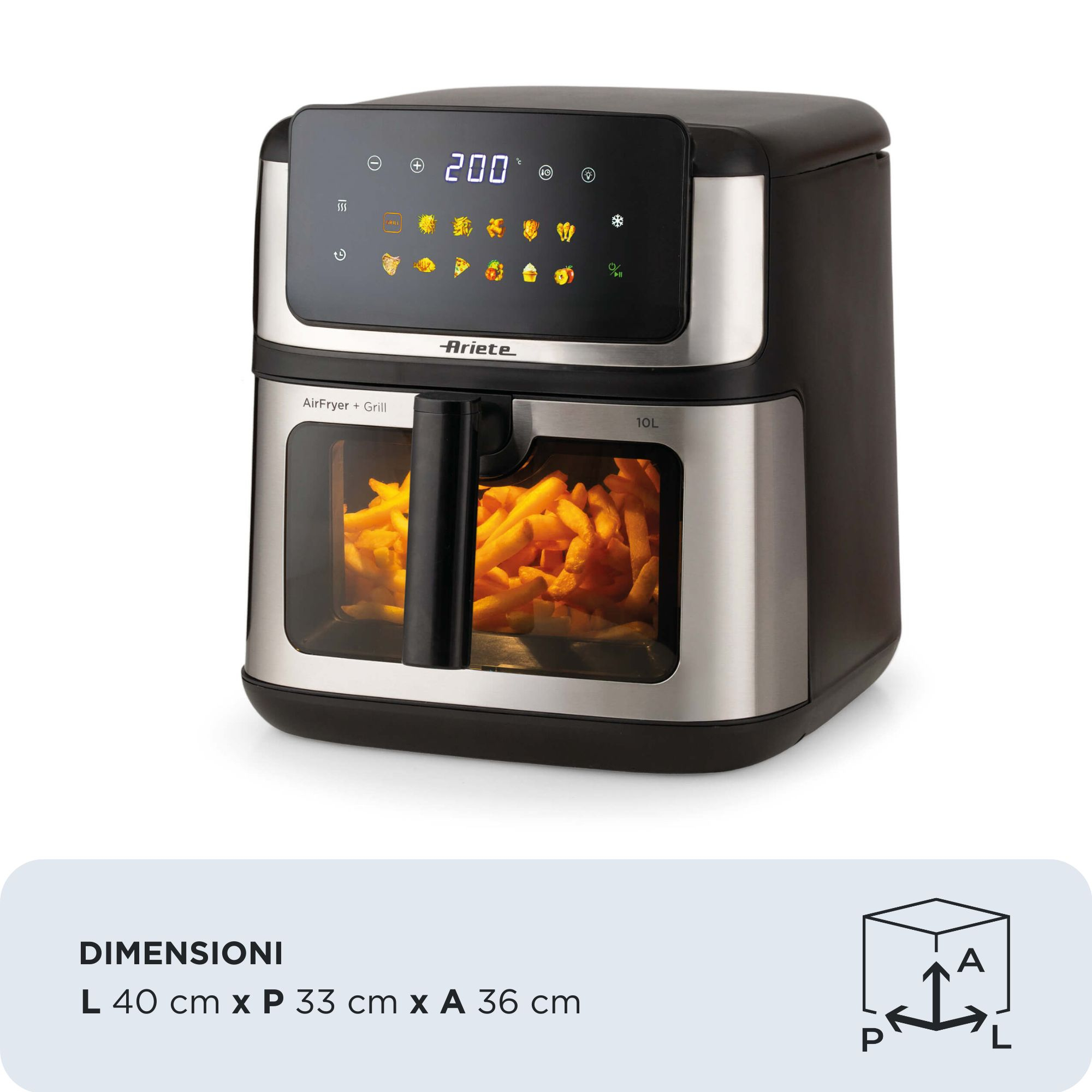 Ariete 4642 Air Fryer and Grill – image 4