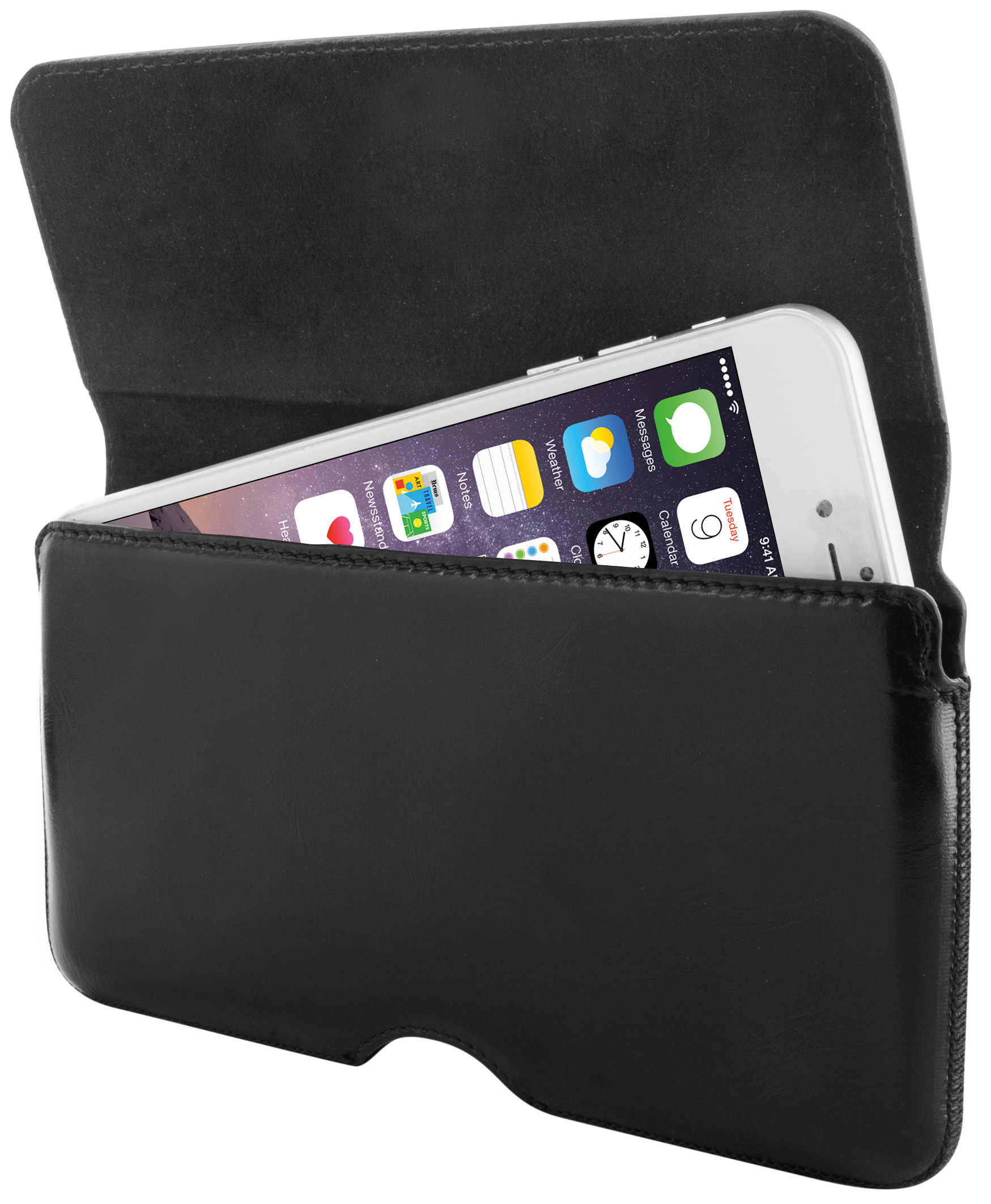 Mobiparts Excellent Belt Case Size 5XL Jade Black – image 3