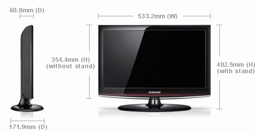 Samsung LE22C450 55.9 cm (22") HD Black – image 6