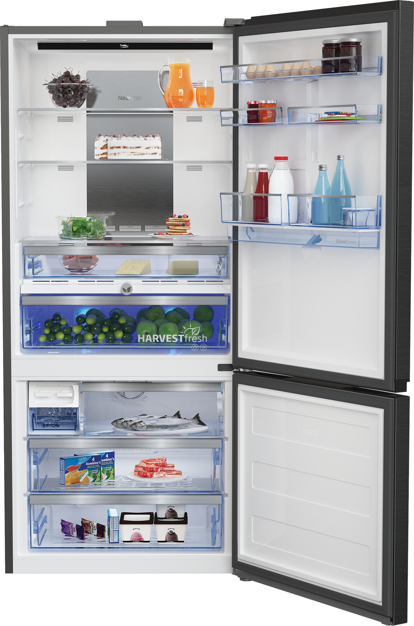 Beko KG730 fridge-freezer Freestanding – image 5