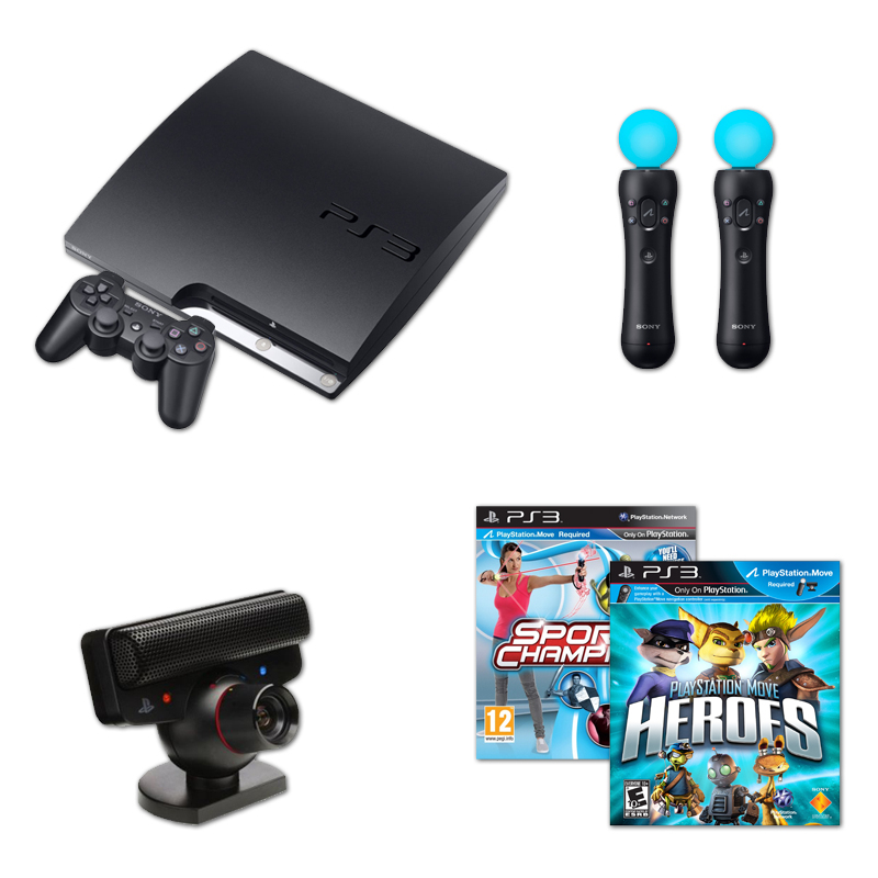 Sony Interactive Entertainment Playstation 3 160GB Move bund – image 1