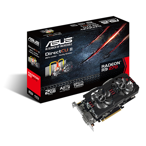 ASUS 90YV04X1-M0NA00 graphics card AMD Radeon R9 270 – image 4