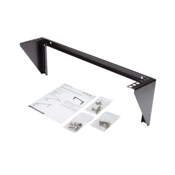 StarTech.com 2U Vertical Wall Mount Patch Panel Bracket - Steel Rack Mount Bracket w/Hardware for – image 7