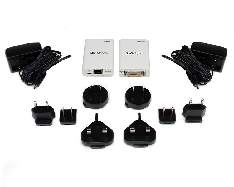 StarTech.com ST121DVI25 AV extender AV transmitter & receiver White – image 4