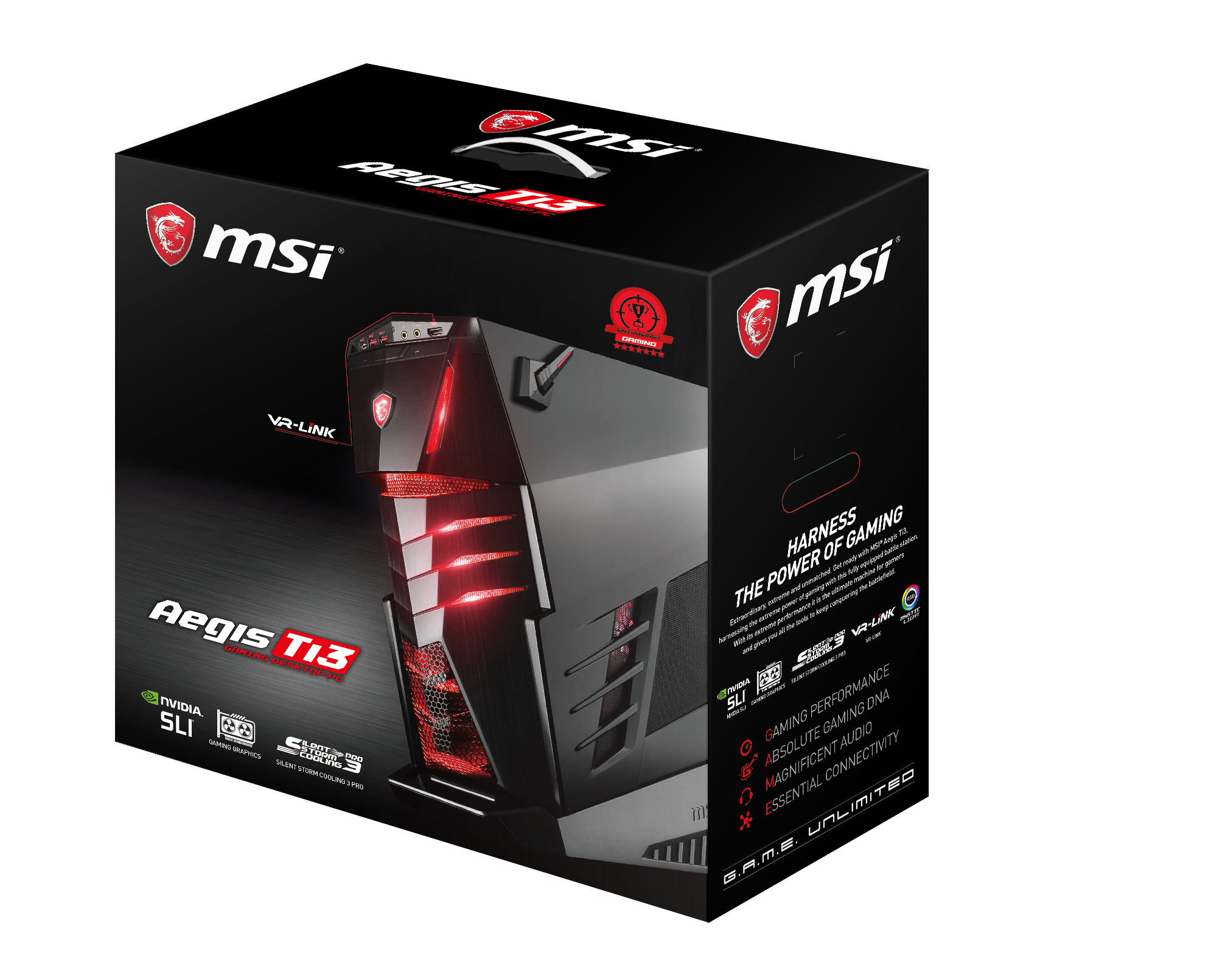 MSI Aegis Ti3 8RF-033EU Intel® Core™ i7 i7-8700K 32 GB DDR4-SDRAM 3.51 TB HDD+SSD NVIDIA® GeForce® GTX 1080 Ti Windows 10 Home Desktop PC Black image 31
