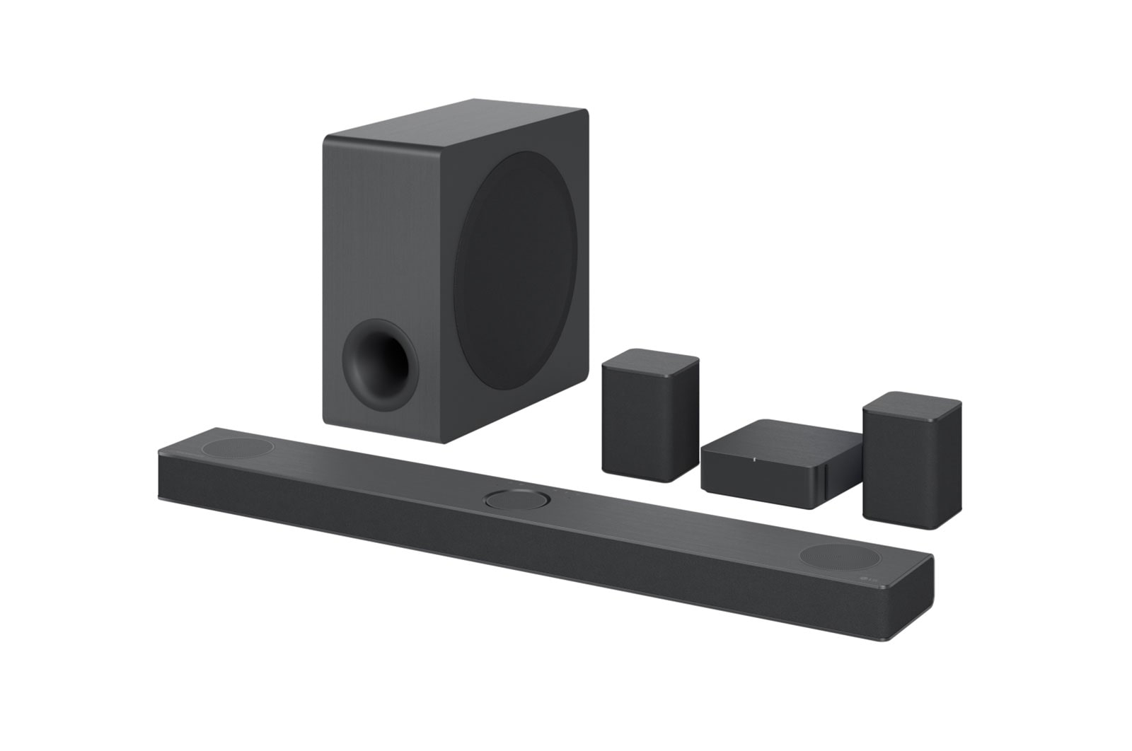 LG DS80QR soundbar speaker Silver 5.1 channels – image 2