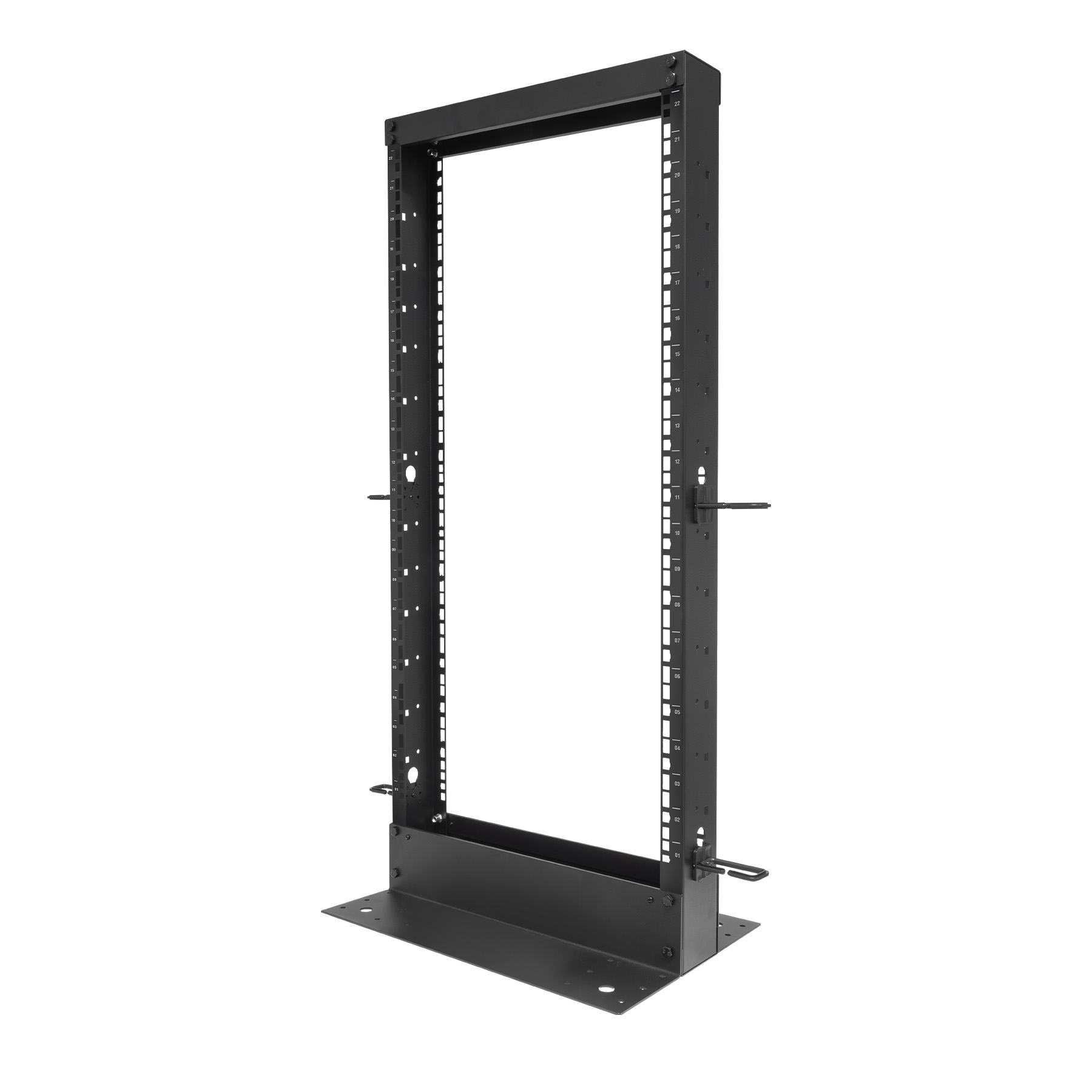 aiten data F80.66.22-2PO rack cabinet 22U Floor mounted rack Black – image 1