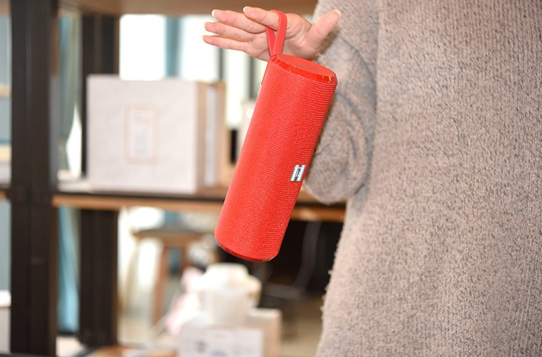 Techly Portable Bluetooth Tube Speaker with FM Radio MicroSD Reader USB – image 6