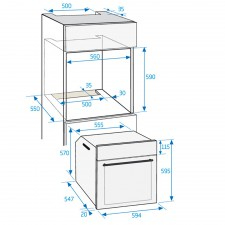 Beko BIM15100B oven – image 2