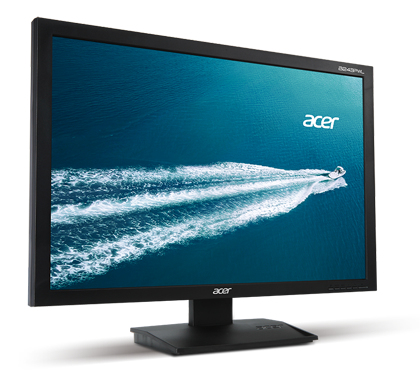 Acer B6 B243WLBOymdr computer monitor – image 2