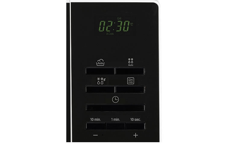 LG MS3382NW microwave Black, White Solo microwave Countertop – image 3