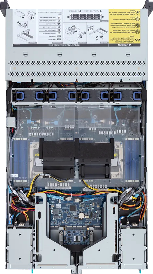 GIGABYTE R283-Z97-AAF1 LGA 6096 Rack (2U) Black, Steel – image 3