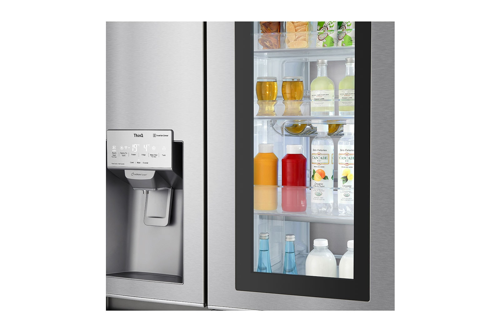 LG GSX960NSCZ side-by-side refrigerator Freestanding – image 6