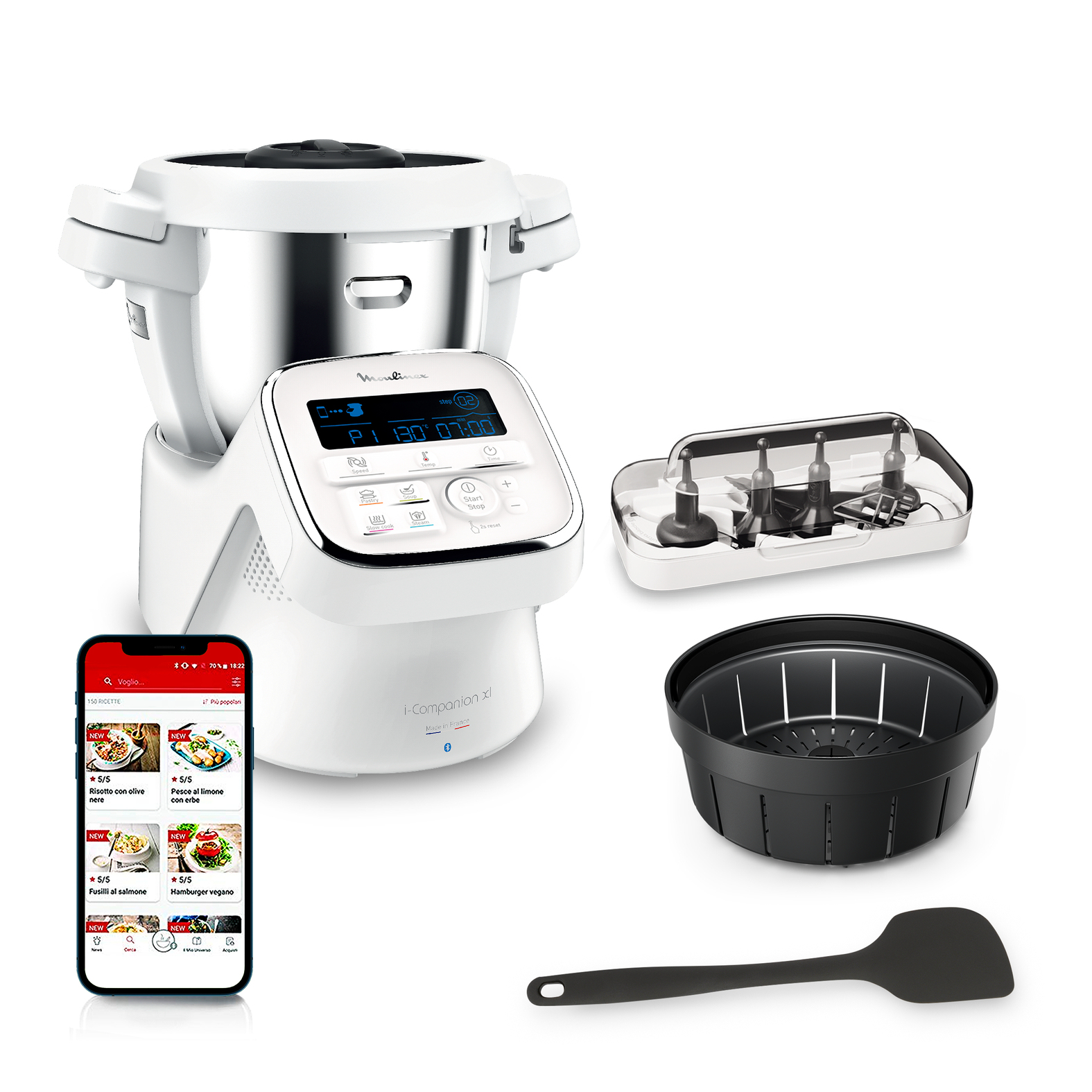Moulinex HF9071 1550 W 3 L White