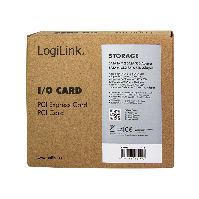 LogiLink PC0085 interface cards/adapter Internal M.2 – image 4