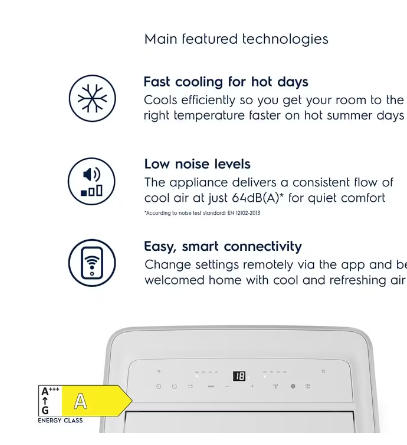 Electrolux EXP34U339CW portable air conditioner – image 8