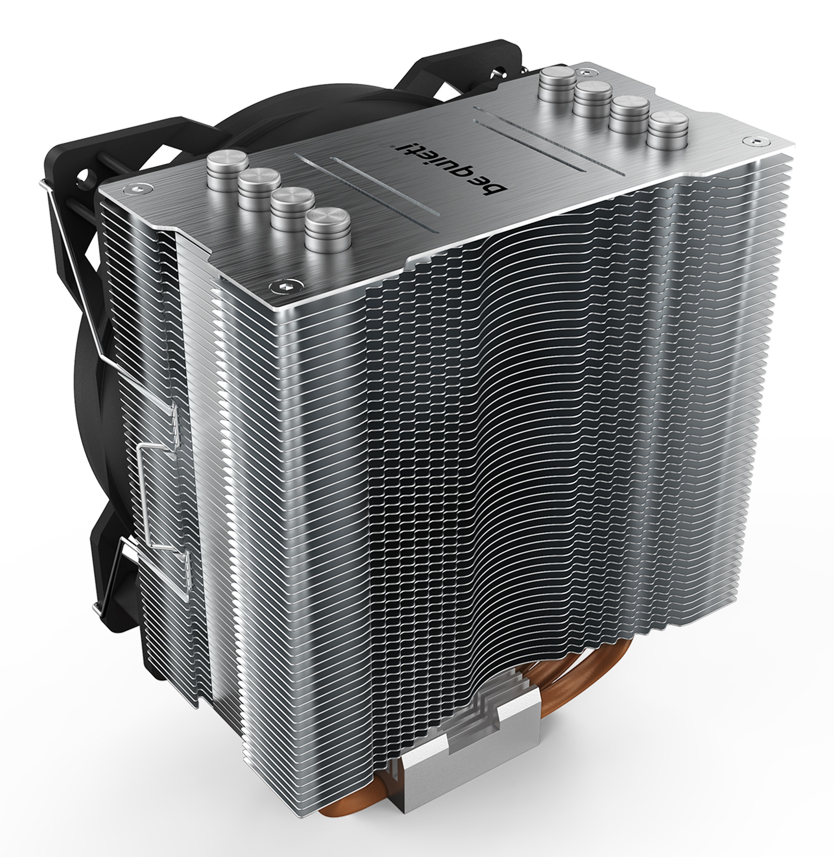 be quiet! Pure Rock 2 CPU Cooler, Single 120mm PWM Fan, For Intel Socket:1700/ 1200 / 2066 / 1150 / 1151 / 1155 / 2011(-3) square ILM; For AMD Socket: AM4 / AM3(+) 150W TDP, 155mm Height image 2