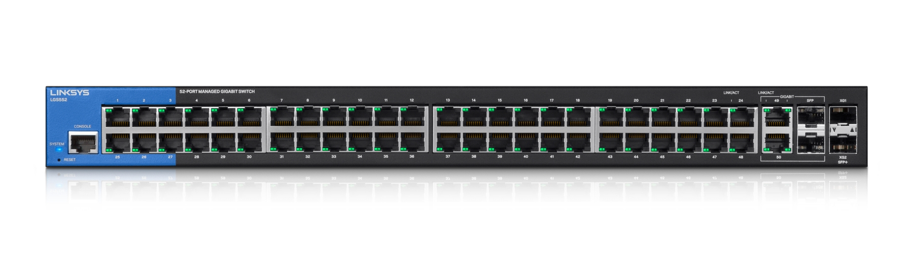 Linksys 52-Port Managed Gigabit Switch (LGS552) – image 1