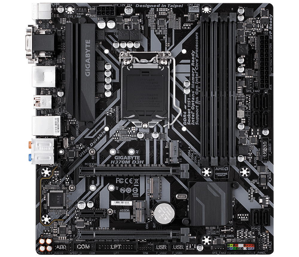 GIGABYTE H370M D3H – image 4