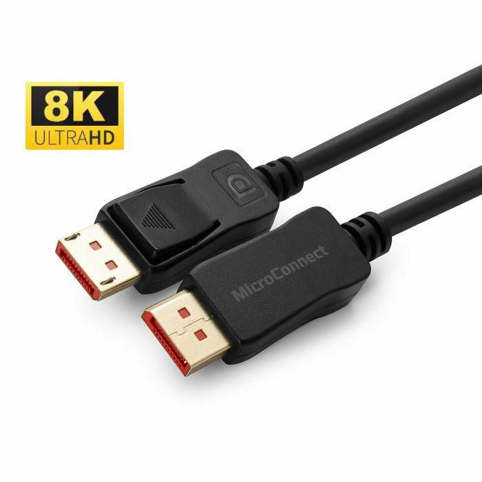 كابل Microconnect MC-DP-MMG-150V1.4 DisplayPort، 1.5 متر، ذهبي