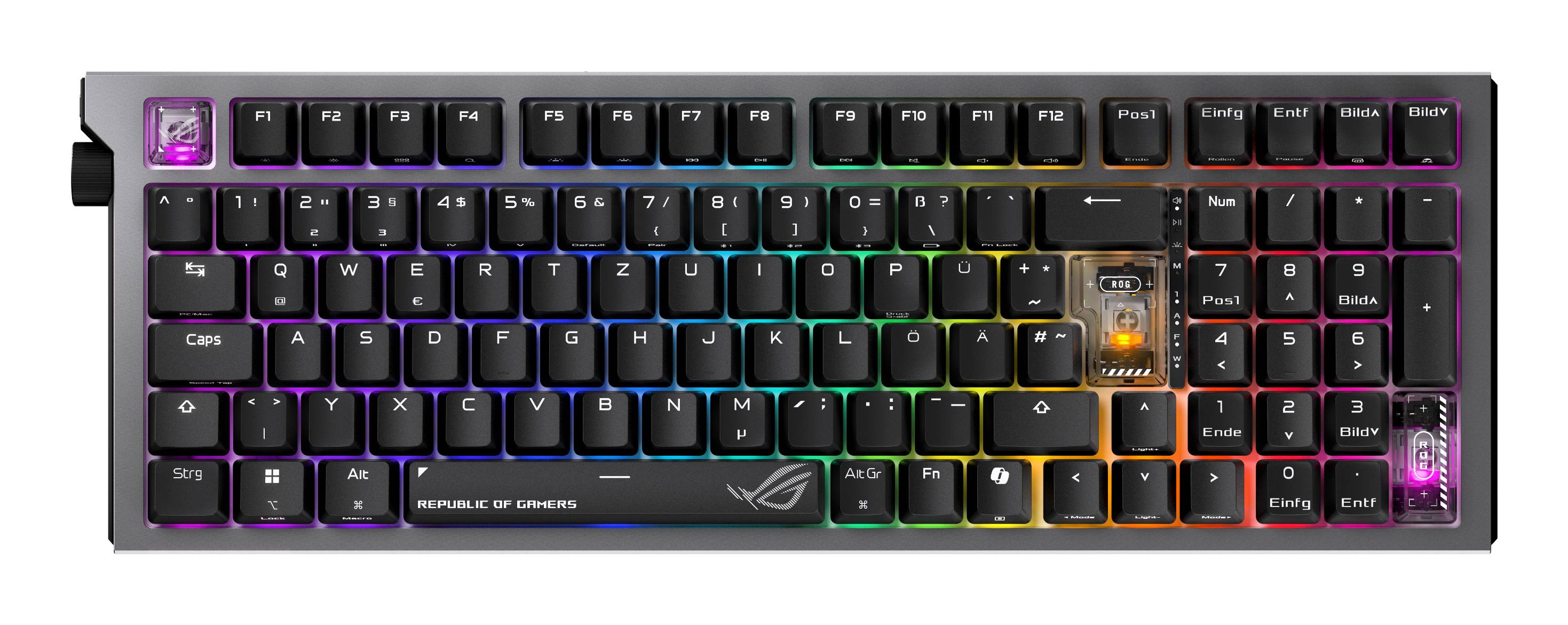 ASUS TASTATUR ROG STRIX MORPH 96 WL DE Mäuse & Tastaturen